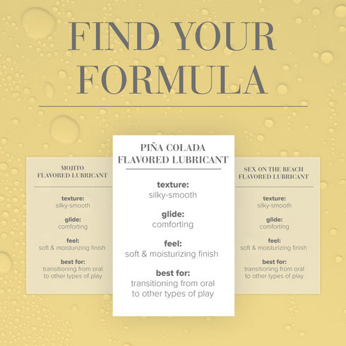 JO Cocktails Lube con sabor a piña colada, 2 onzas líquidas